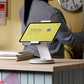 Bouncepad Eddy Universal Tablet POS Stand White in white