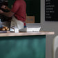 Bouncepad Link Tablet Desk Mount in white