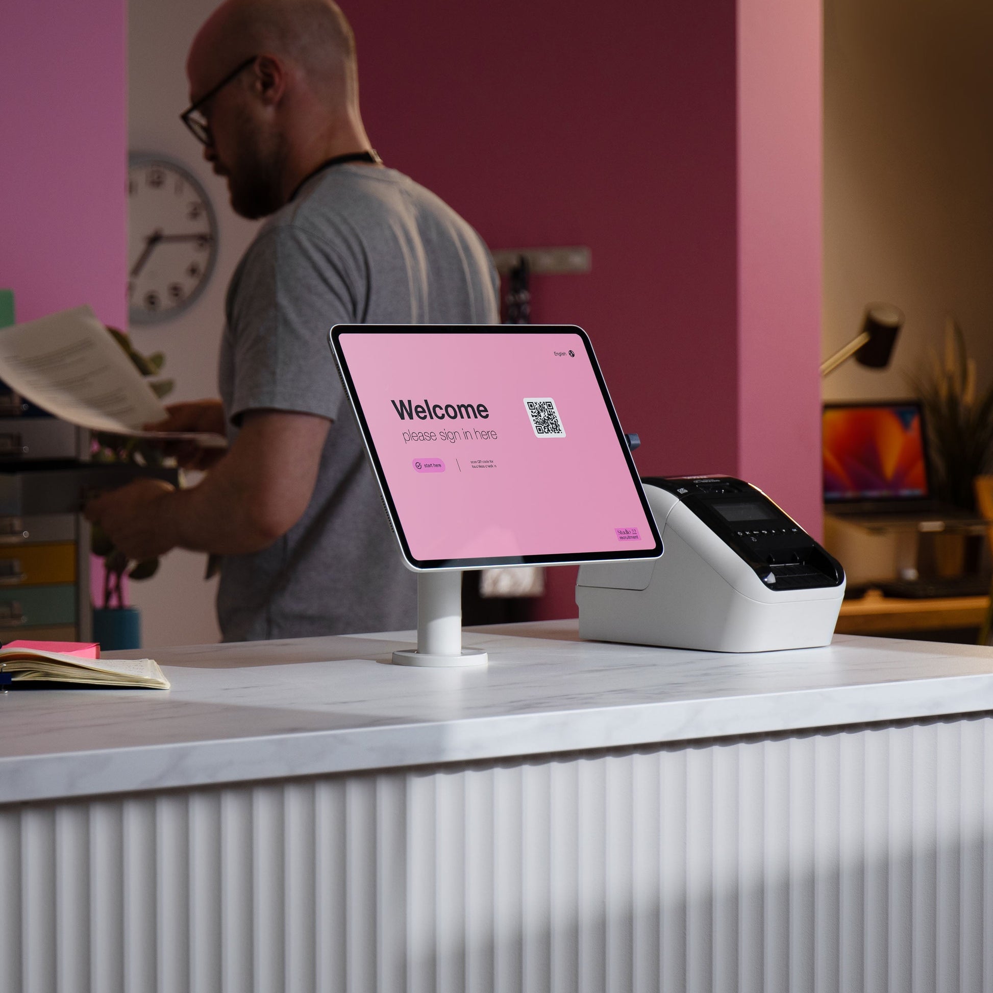 Bouncepad Core Static 60 Tablet Desk Mount