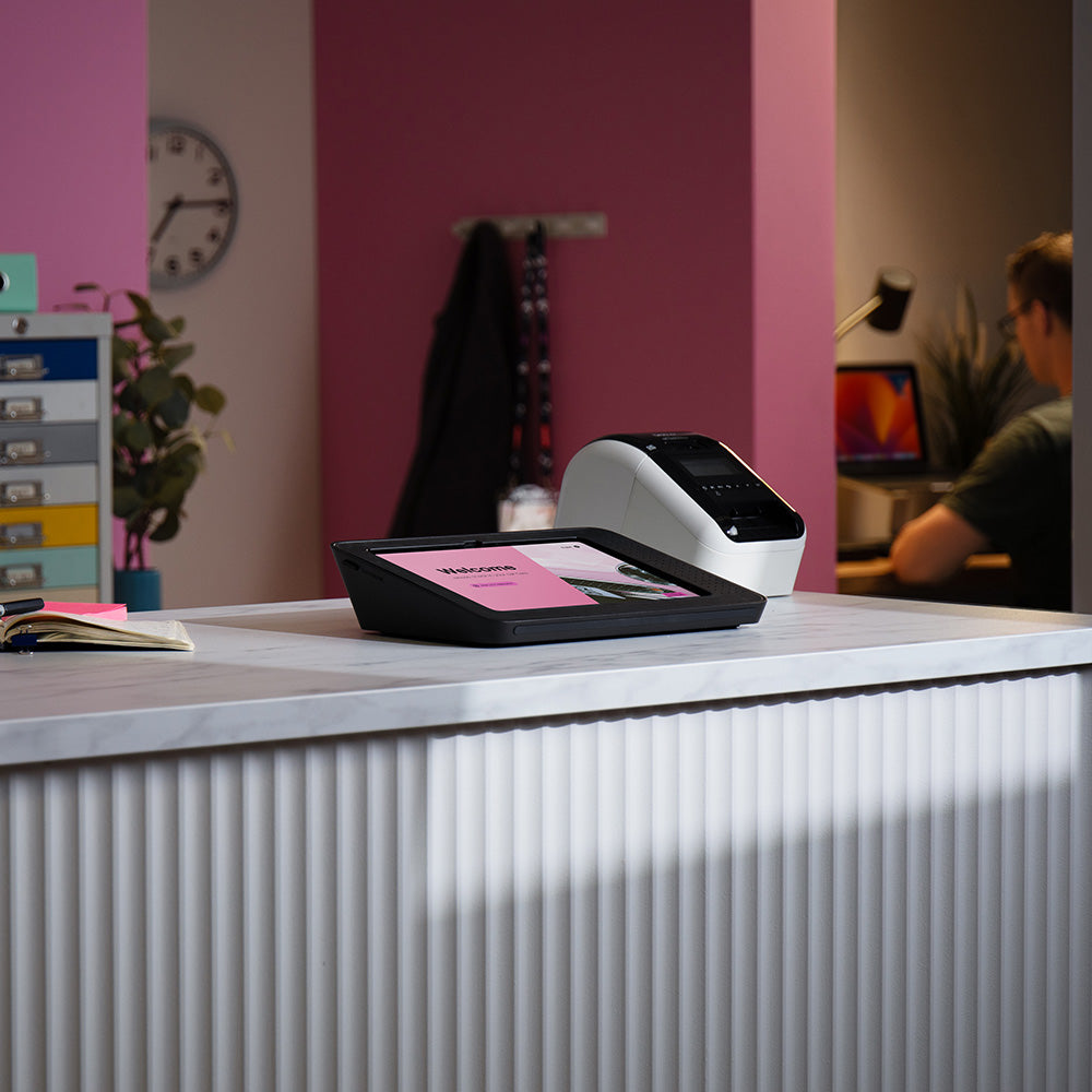 Bouncepad Link Tablet Desk Mount in black