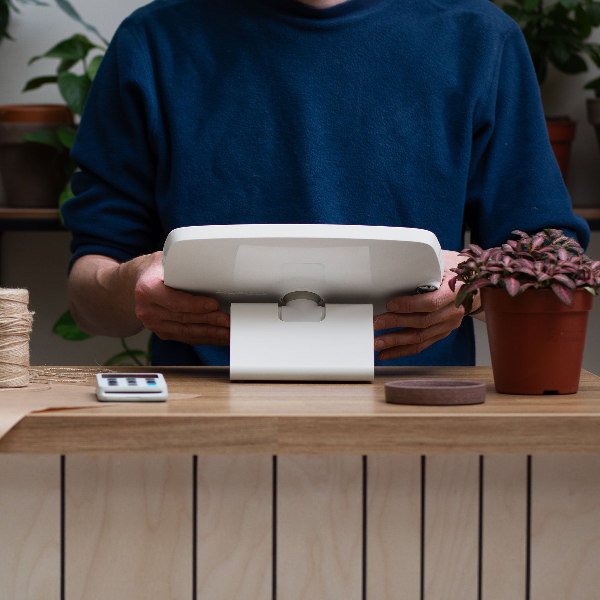 Bouncepad Original Flip Tablet Desk Mount front view