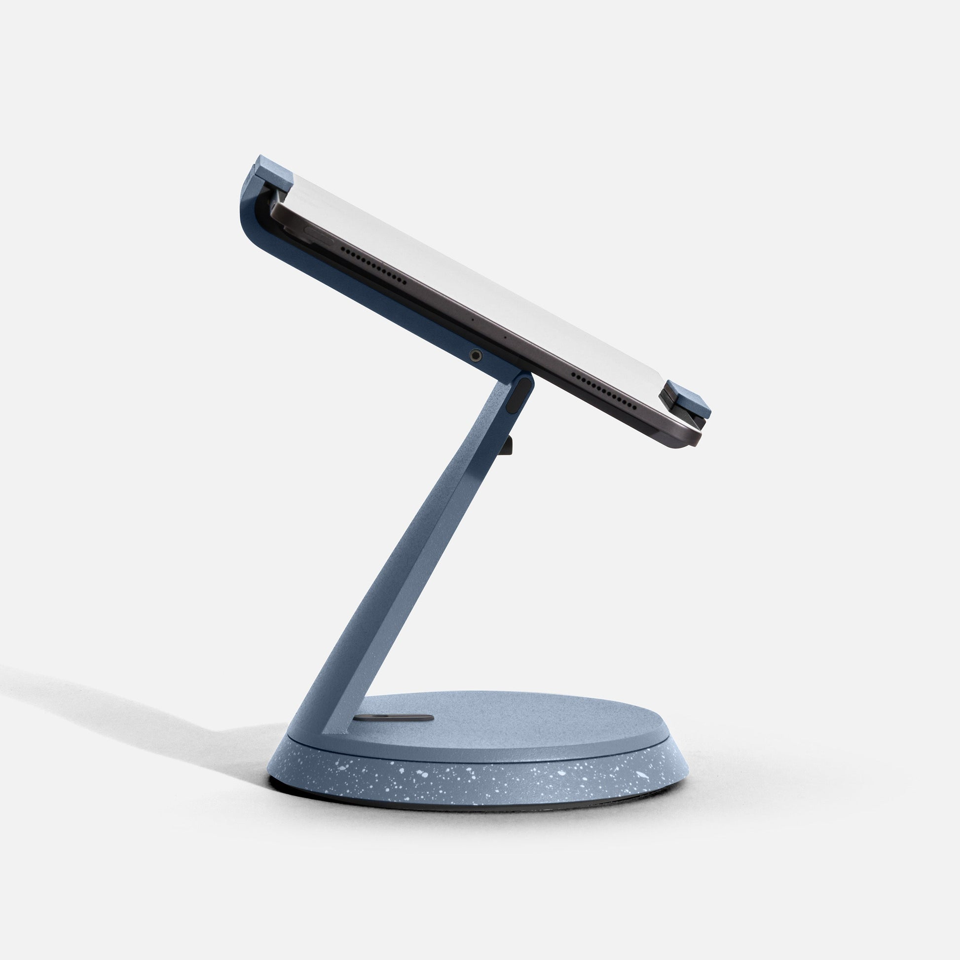 Bouncepad Eddy Universal Tablet POS Stand Blue side view
