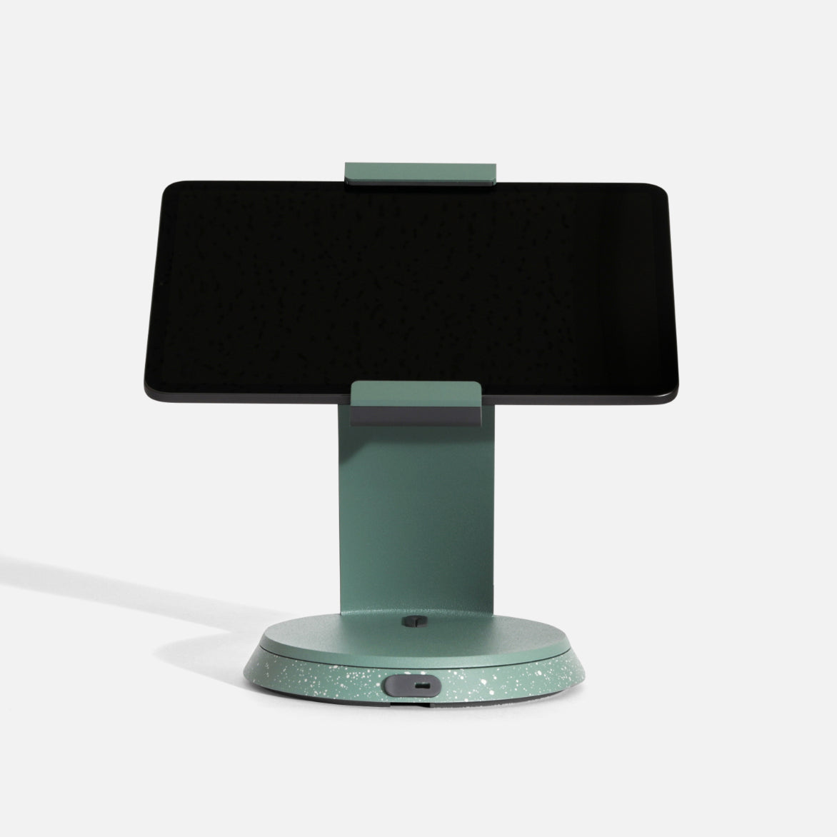 Bouncepad Eddy Universal Tablet POS Stand Green front view