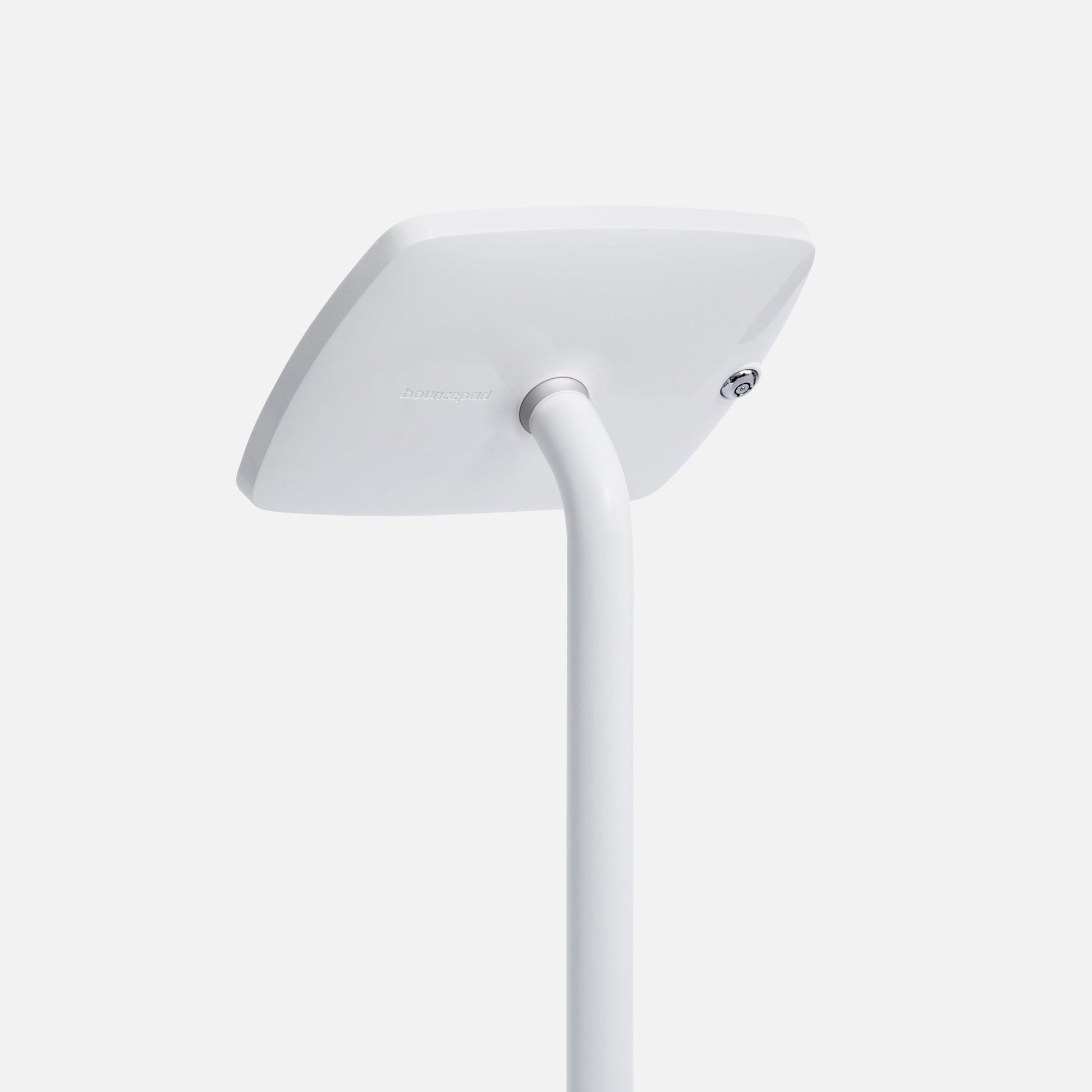 Bouncepad Original Floorstanding Slim Tablet Floor Stand in white