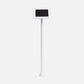 Bouncepad Original Floorstanding Slim Tablet Floor Stand in white