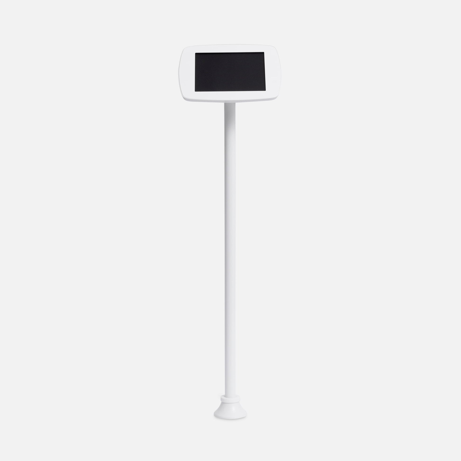 Bouncepad Original Floorstanding Slim Tablet Floor Stand in white