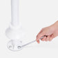 Bouncepad Original Floorstanding Slim Tablet Floor Stand in white