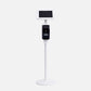 Bouncepad Original Floorstanding + Brother ® Printer Mount Tablet Floor Stand in white