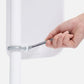 Bouncepad Original Floorstanding + Placard Board Tablet Floor Stand in white