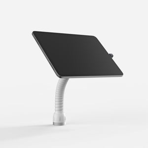 Bouncepad Core Flex Tablet Desk Mount in white