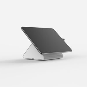 Bouncepad Core Flip Tablet Desk Mount in white