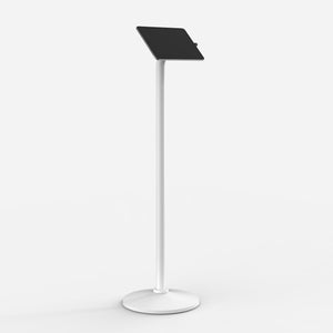 Bouncepad Core Floorstanding Tablet Floor Stand in white