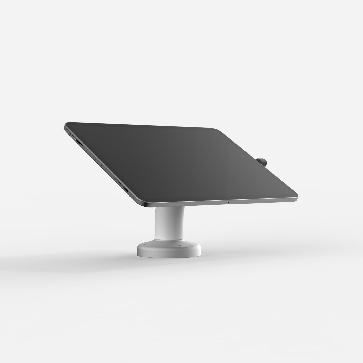 Bouncepad Core Swivel Desk Tablet Desk Mount in white