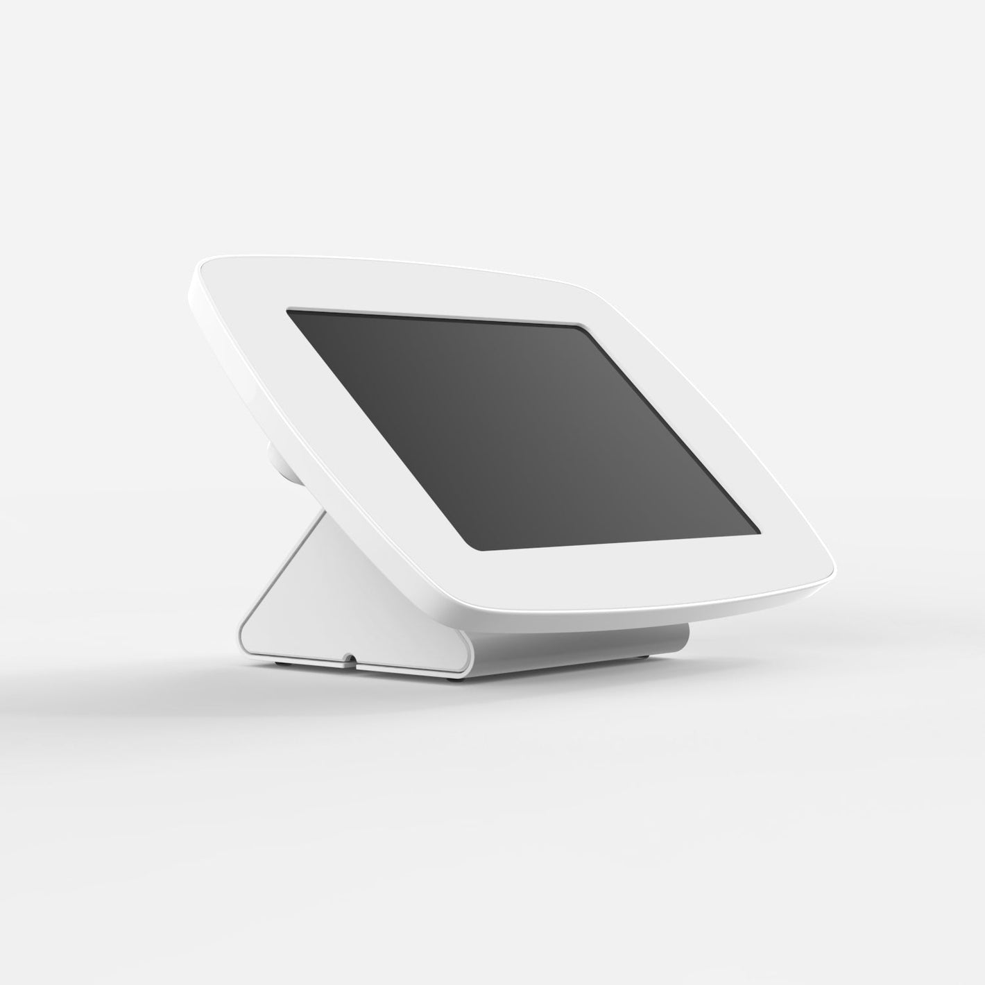 Bouncepad Original Flip Tablet Desk Mount in white