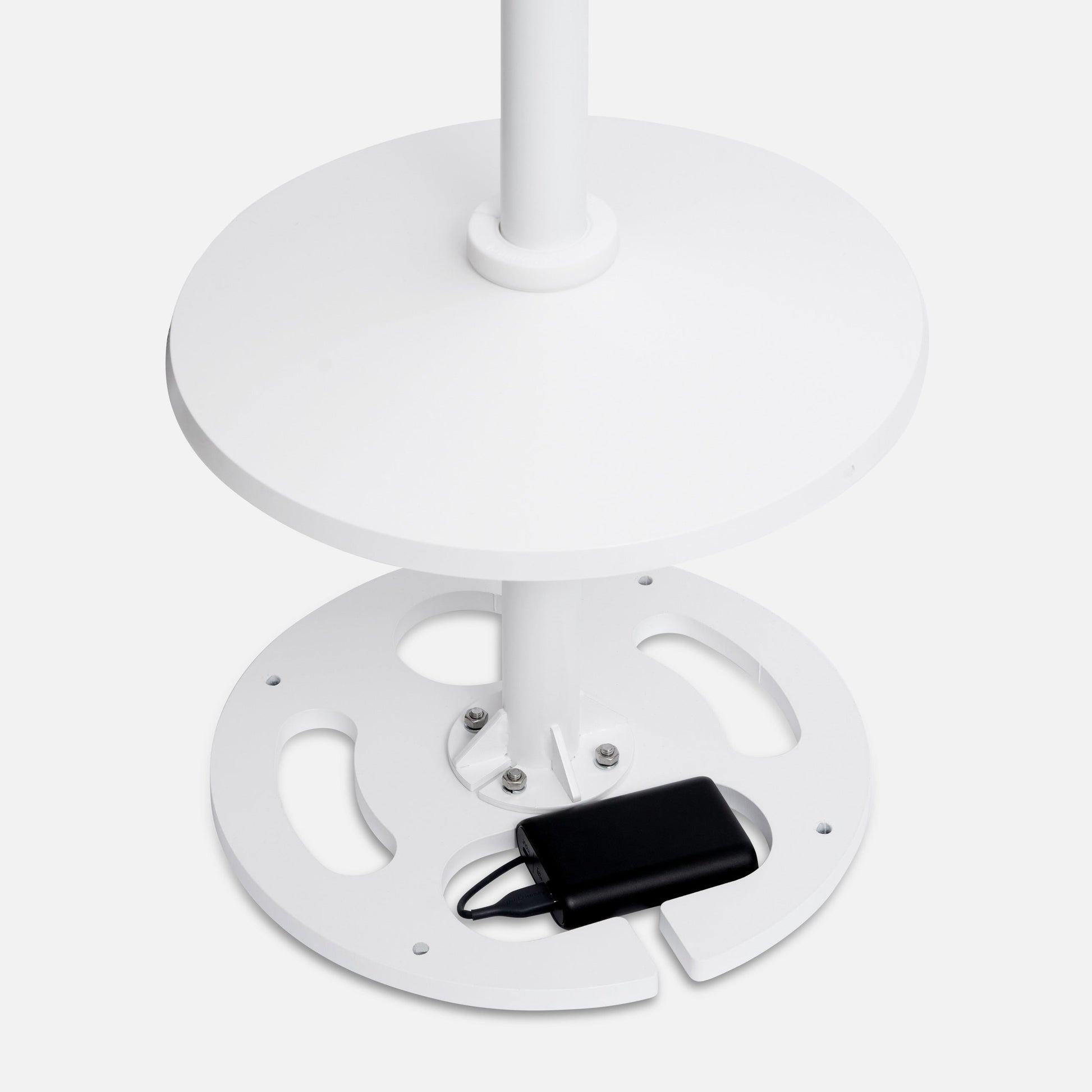 Bouncepad Original Floorstanding Tablet Floor Stand in white