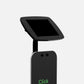 Bouncepad Original Floorstanding + Front Board Tablet Floor Stand in black