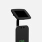 Bouncepad Original Floorstanding + Front Board Tablet Floor Stand in black