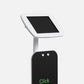 Bouncepad Original Floorstanding + Front Board Tablet Floor Stand in white