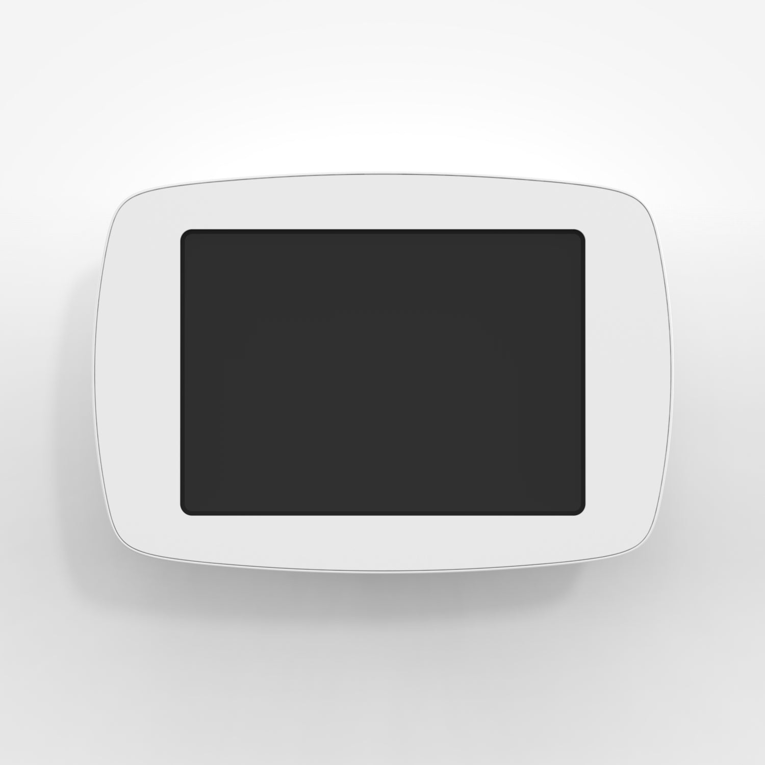 Bouncepad Original VESA Tablet Wall Mount in white, front view