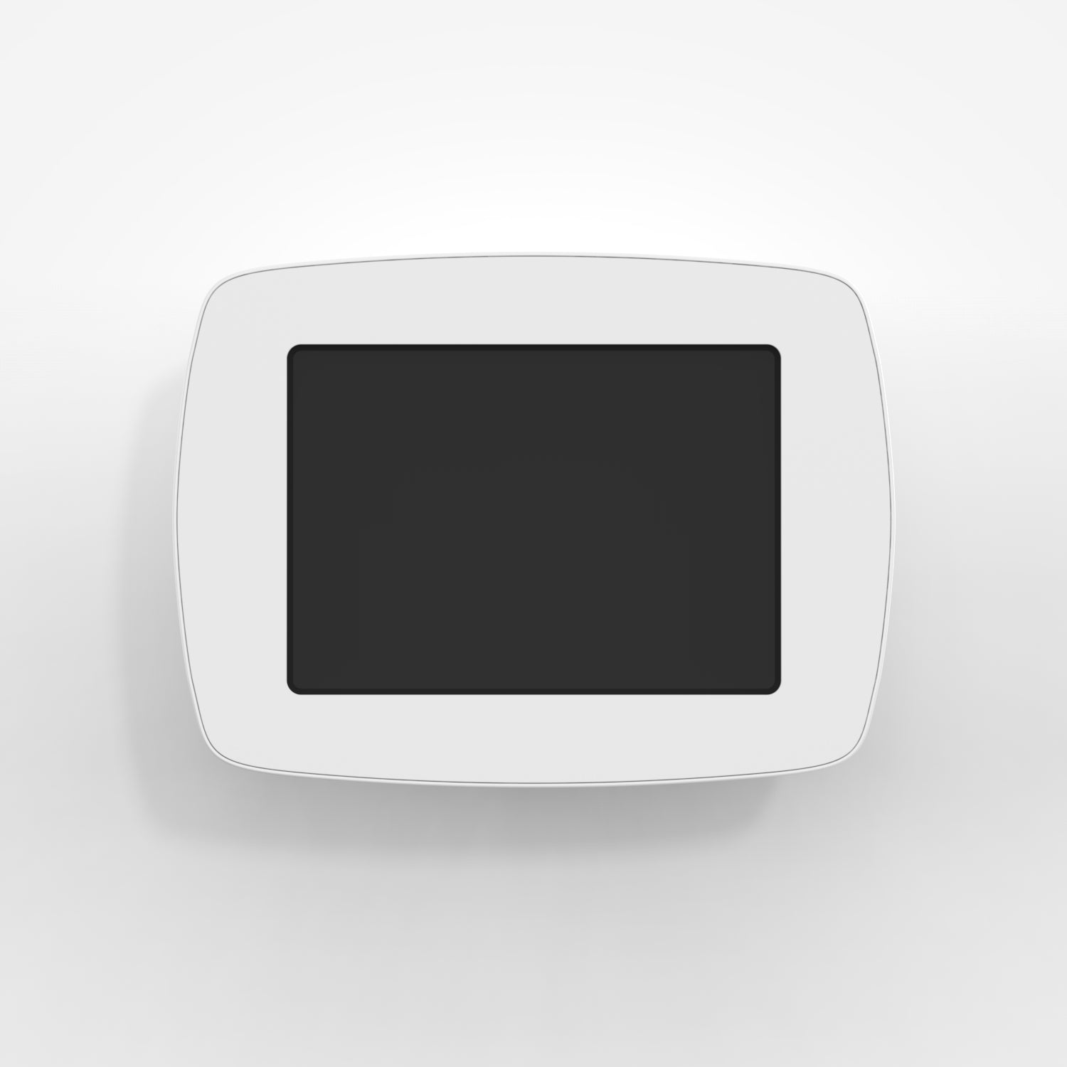 Bouncepad Original VESA Tablet Wall Mount in white, front view