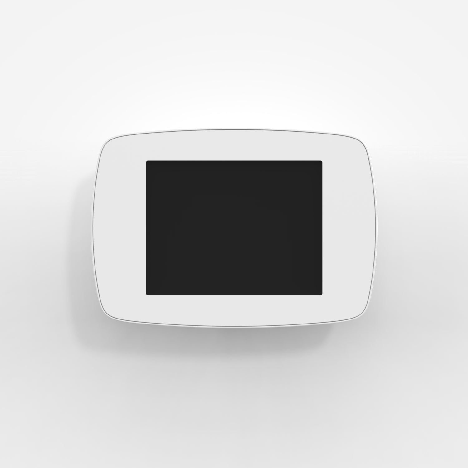 Bouncepad Original VESA Tablet Wall Mount in white, front view
