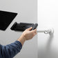 Bouncepad Clip Reach Tablet Wall Mount in white