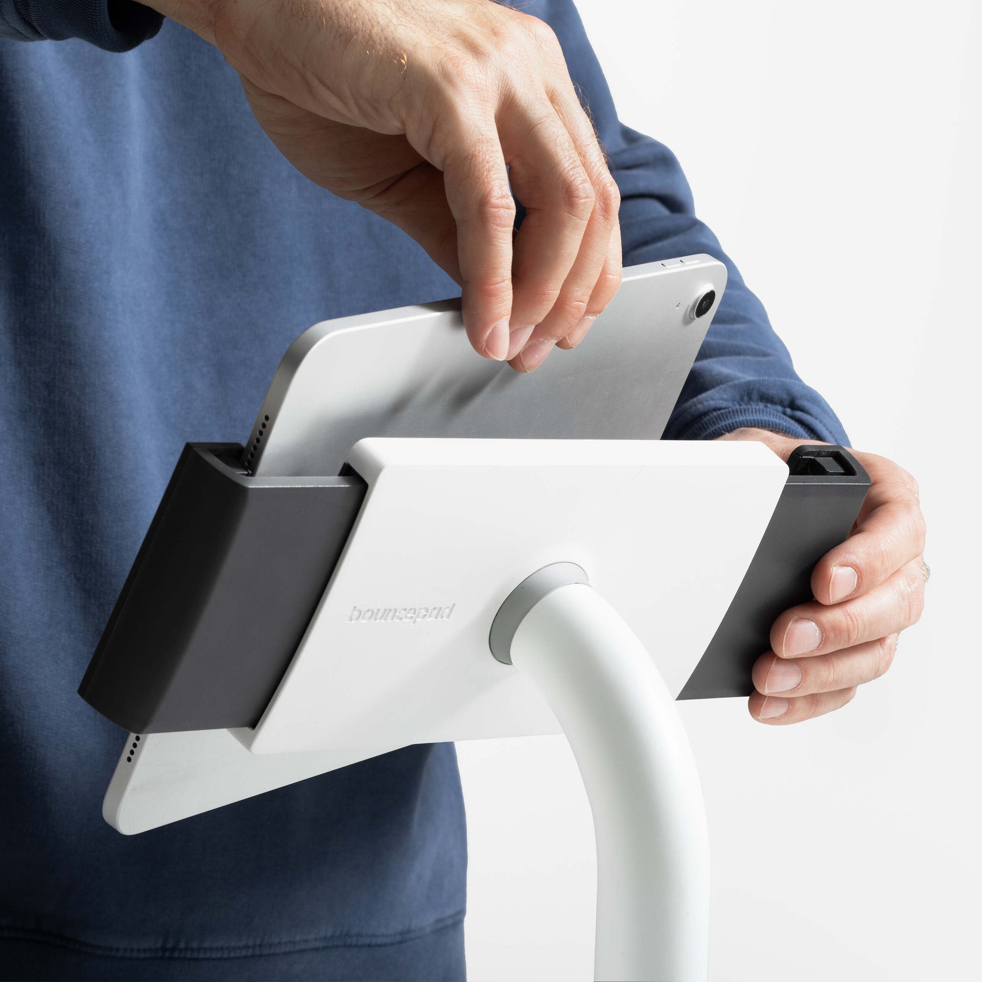 Bouncepad Clip Counter 60 Tablet Stand in white