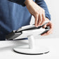 Bouncepad Clip Counter Tablet Stand in white