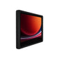 Displine Companion Wall 2.0 Wall Mount for Samsung Galaxy Tab for Samsung Galaxy TAB A9 and TAB A11, in black, side view, with tablet installed