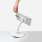 Bouncepad Core Counter Flex Tablet Stand in white