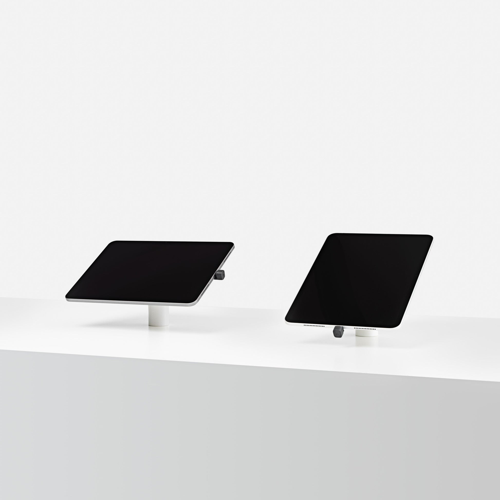 Bouncepad Core Desk Tablet Desk Mount in white