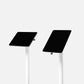 Bouncepad Core Floorstanding Tablet Floor Stand in white