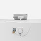 Bouncepad Core Lounge Tablet Stand in white