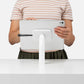 Bouncepad Core Static 60 Tablet Desk Mount in white