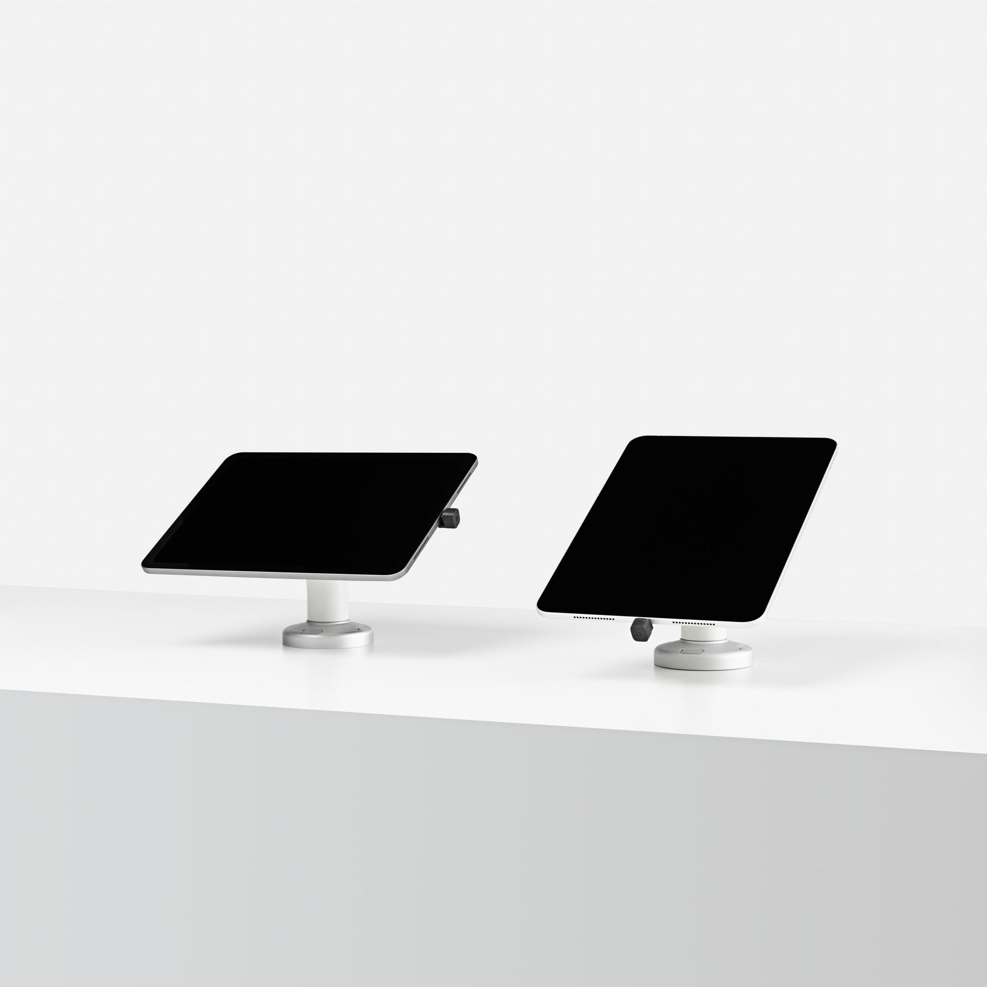 Bouncepad Core Swivel Desk Tablet Desk Mount in white