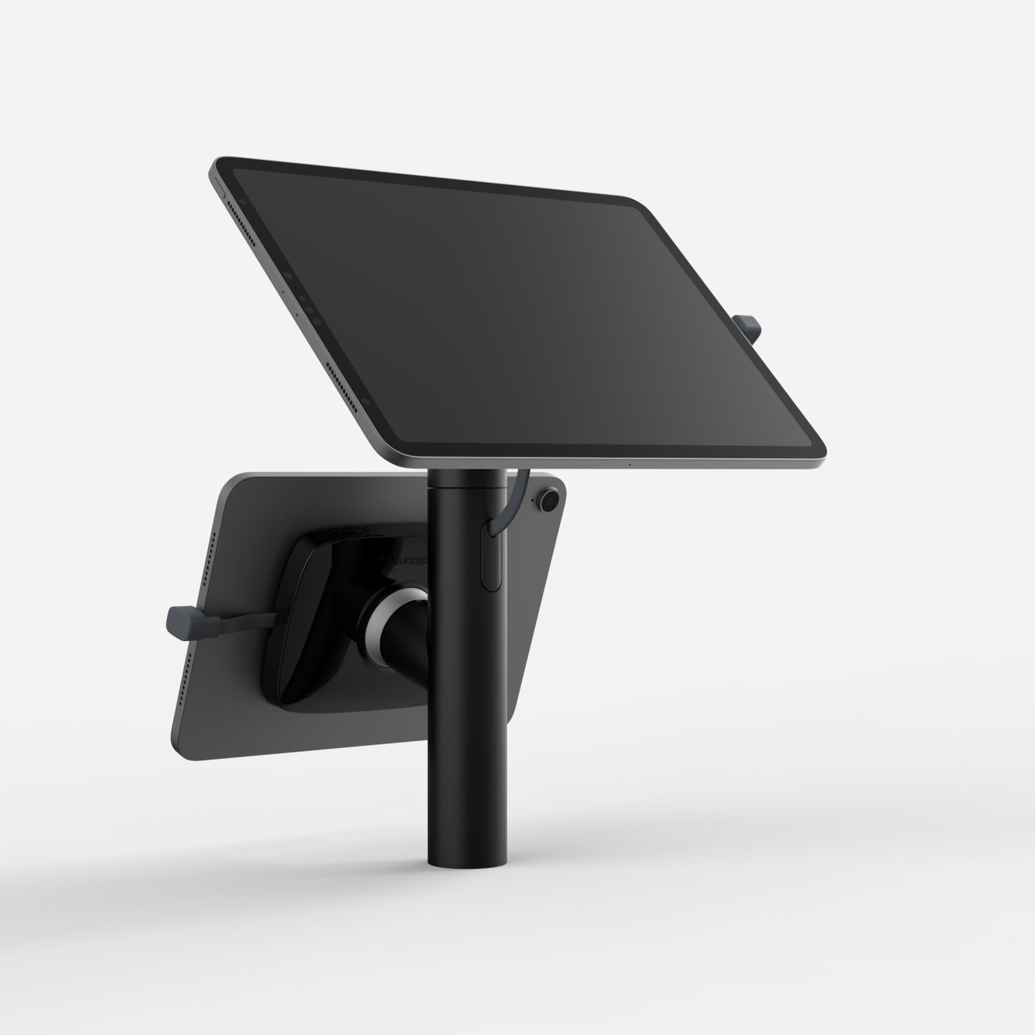 Bouncepad Core Twin Tablet Desk Mount in black