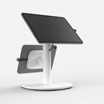 Bouncepad Core Counter Twin Tablet Stand in white
