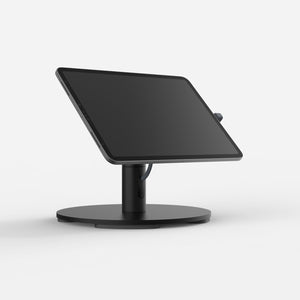 Bouncepad Core Counter Twist-Mini Tablet Stand in black