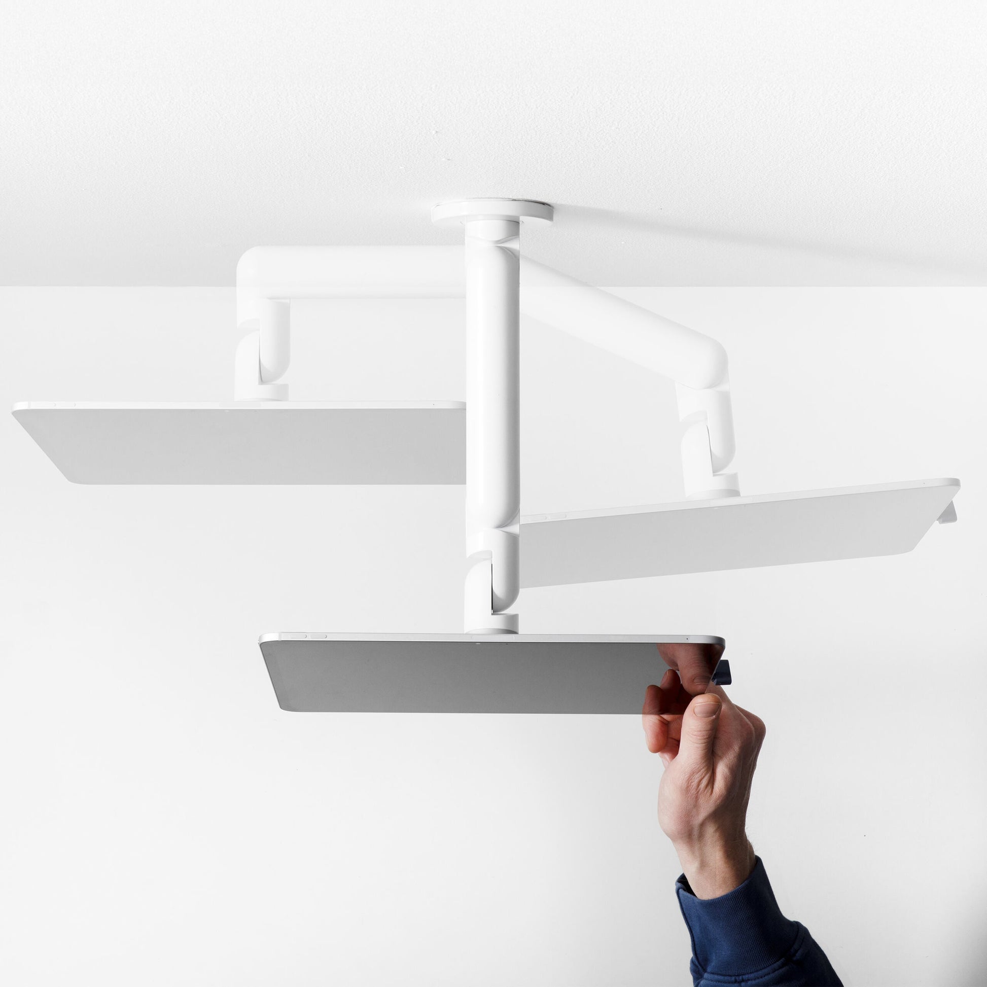 Bouncepad Core Reach Tablet Wall Mount in white