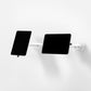 Bouncepad Core Reach Tablet Wall Mount in white, portrait and landscape orientation
