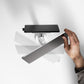 Bouncepad Core Twin Tablet Desk Mount in white, rotation feature