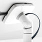 Bouncepad Core Twist-Mini Tablet Desk Mount in white, cable management, detail view