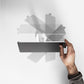 Bouncepad Core Twist Tablet Desk Mount in white, rotation feature