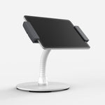 Bouncepad Clip Counter Flex Tablet Stand in white