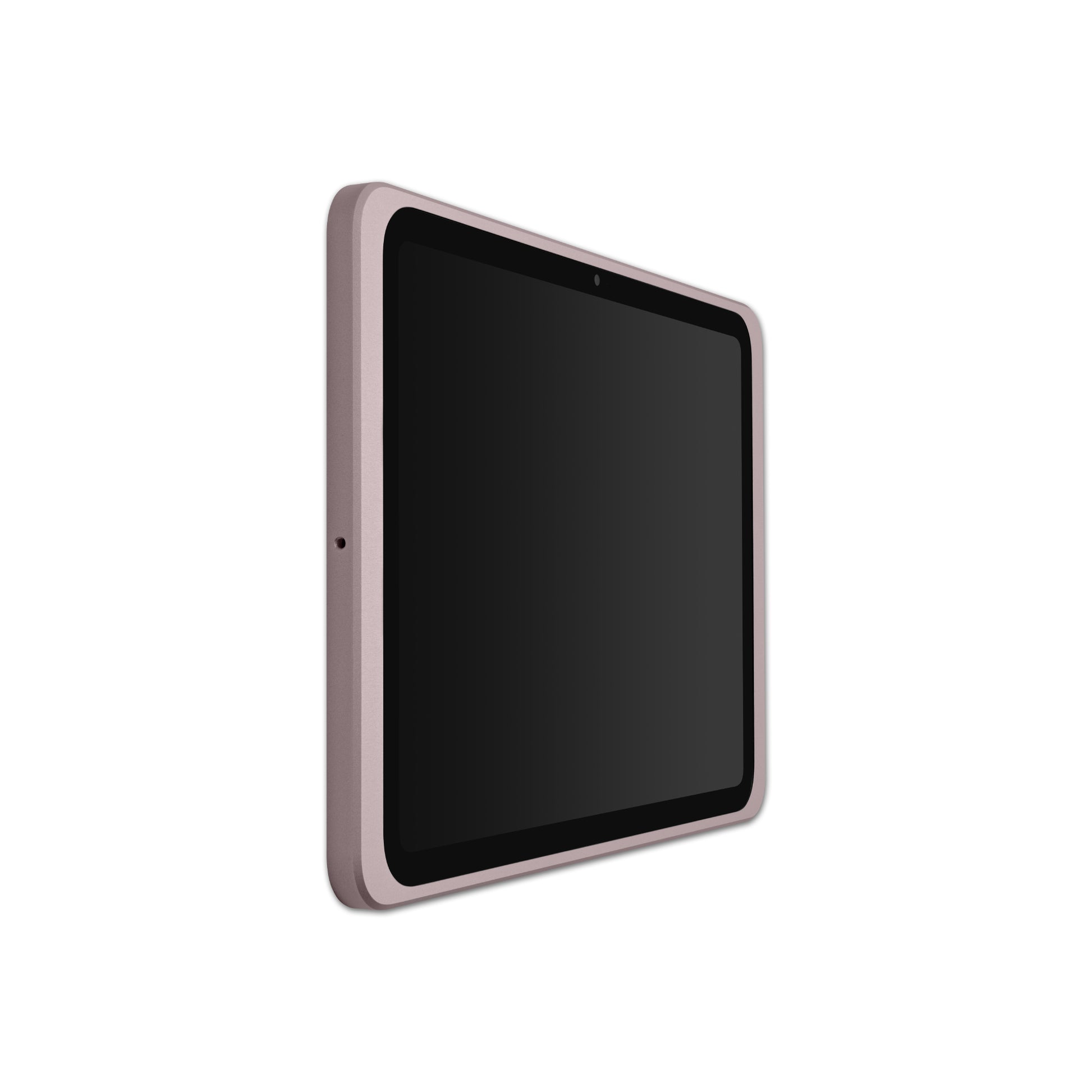 Displine Dame Wall 2.0 Premium iPad Wall Mount for iPad 10th generation 10.9-inch and iPad 11th generation A16 11-inch, in rose gold, side view