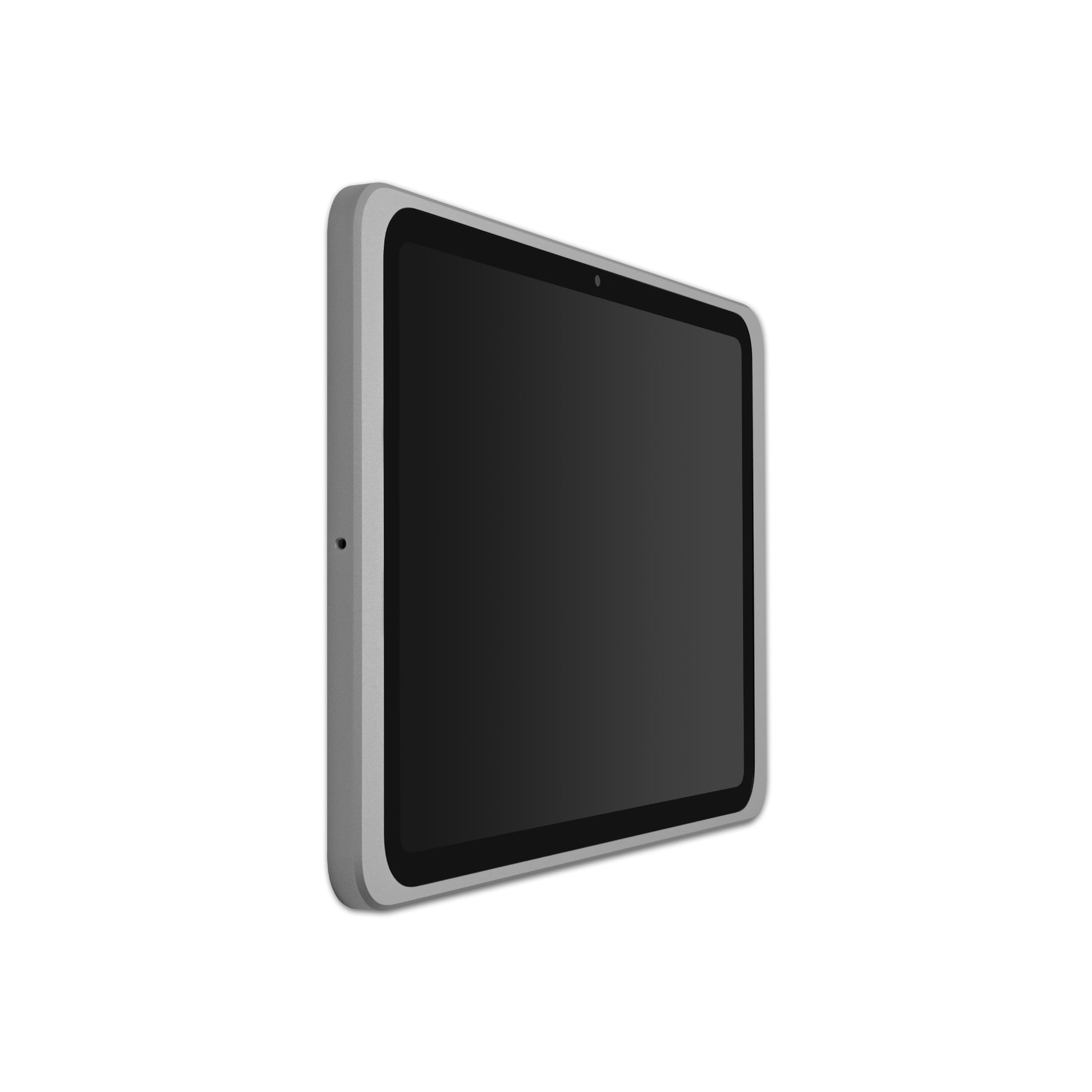 Displine Dame Wall 2.0 Premium iPad Wall Mount for iPad 10th generation 10.9-inch and iPad 11th generation A16 11-inch, in silver, side view