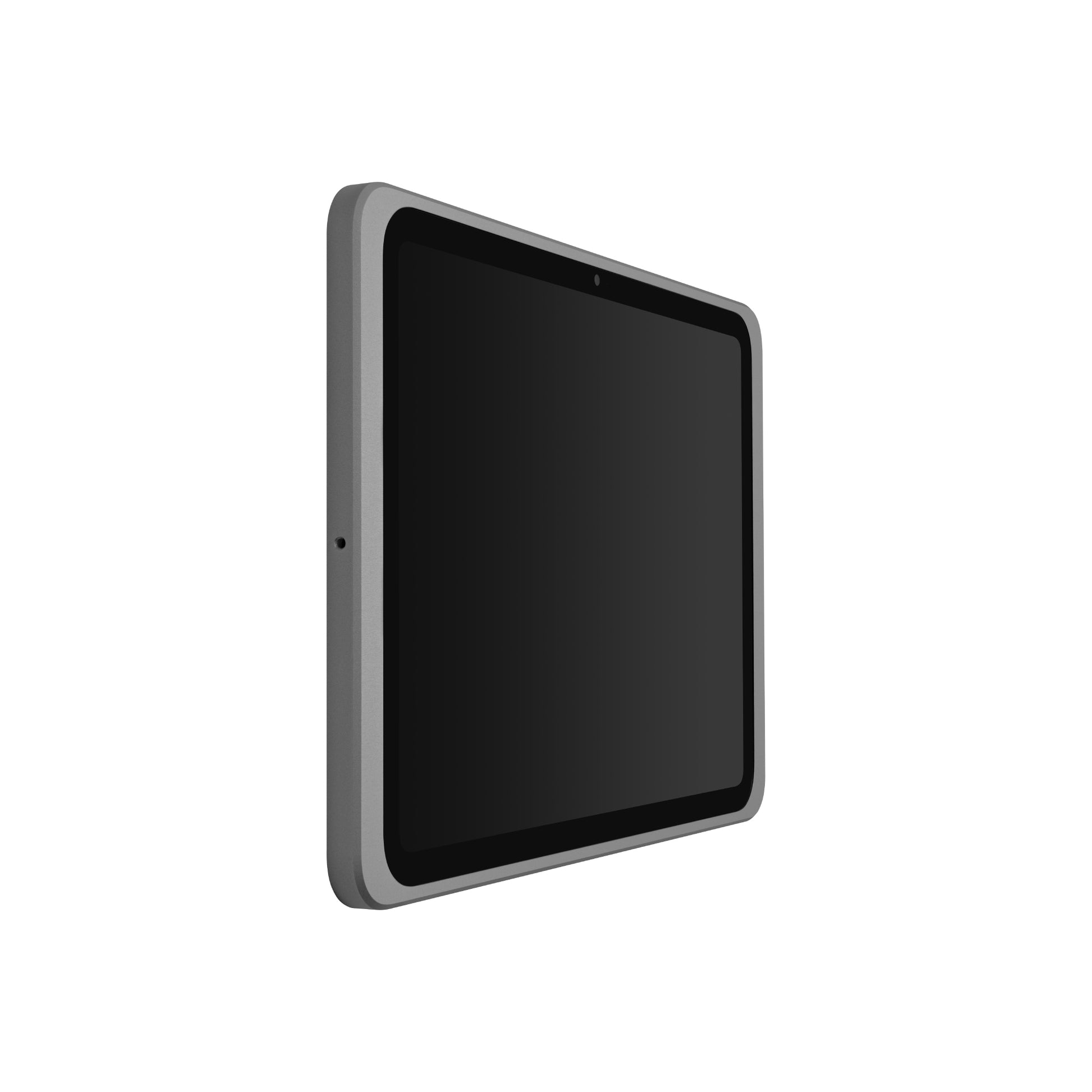 Displine Dame Wall 2.0 Premium iPad Wall Mount for iPad 10th generation 10.9-inch and iPad 11th generation A16 11-inch, in titanium, side view