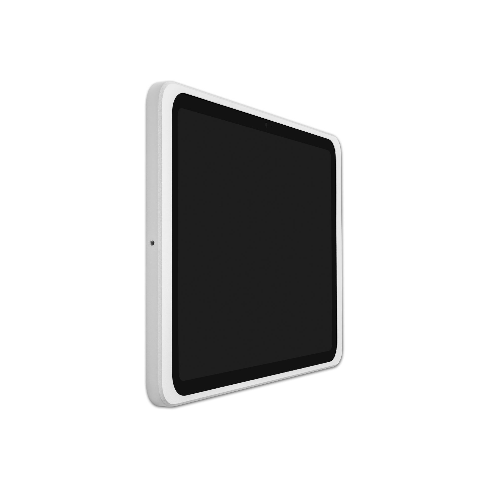 Displine Dame Wall 2.0 Premium iPad Wall Mount for iPad 10th generation 10.9-inch and iPad 11th generation A16 11-inch, in white, side view