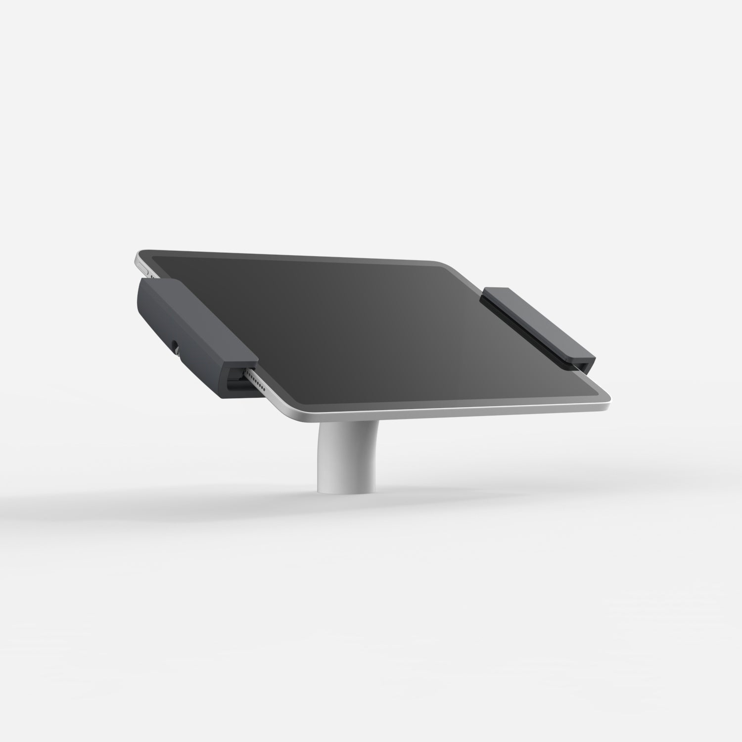 Bouncepad Clip Desk Tablet Desk Mount in white