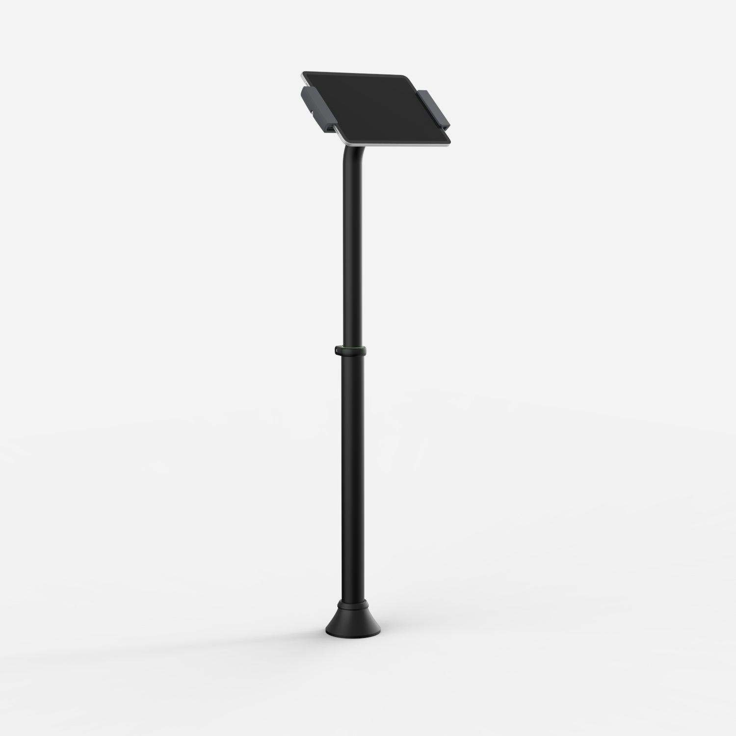 Bouncepad Clip Elevate Slim Tablet Floor Stand in black